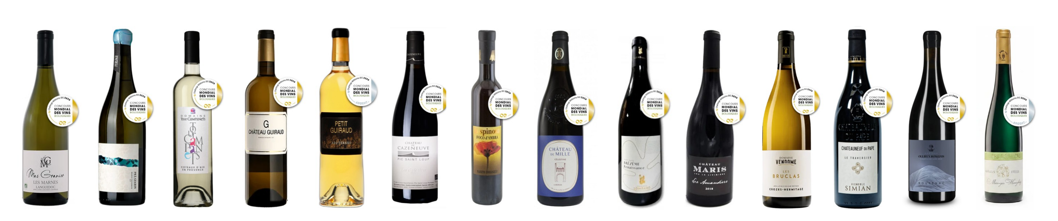 Bouteilles alignees site